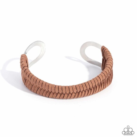 paparazzi Jewelry - Desert Odyssey - Brown Bracelet